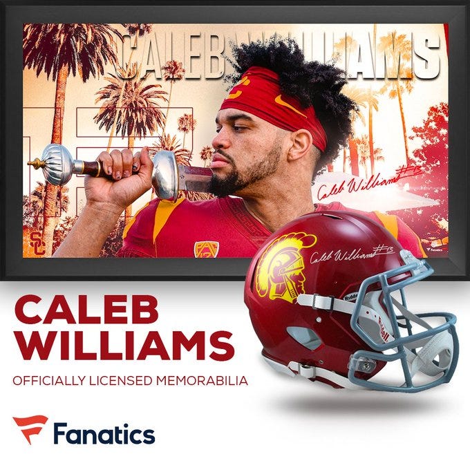 Caleb Williams Lands Third Massive NIL Deal - Sports Illustrated USC  Trojans News, Analysis and More