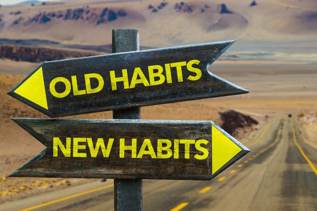 What happens in the brain when habits form?