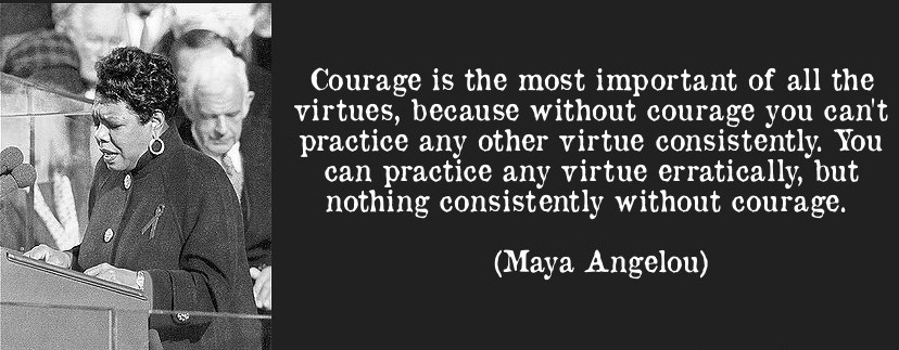 quote-courage-is-the-most-important-of-all-the-virtues-because-without-courage-you-can-t-practice-any- maya-angelou-5507 | SANCTUARY OF STYLE