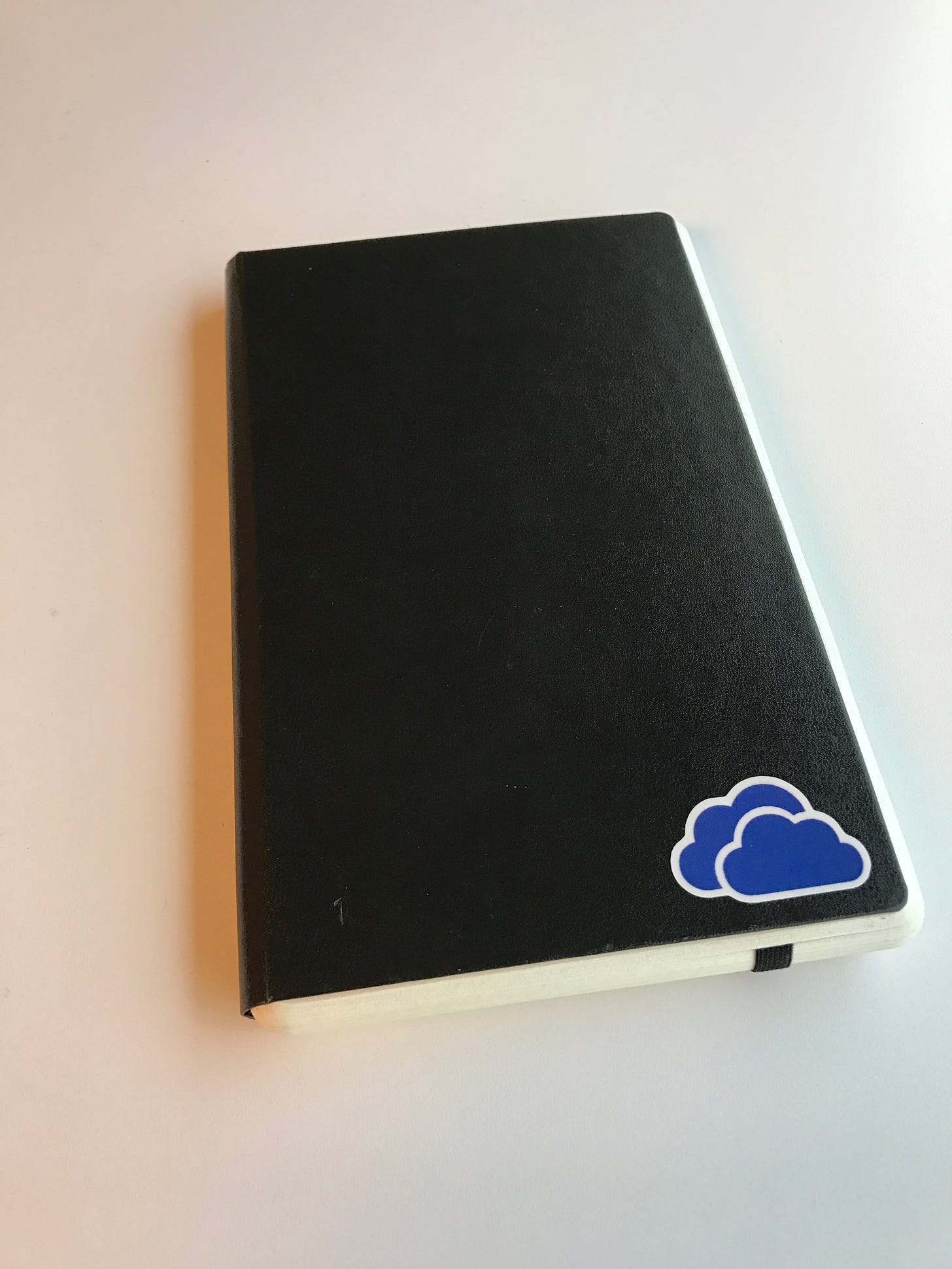 Here is the Moleskine tablet notebook