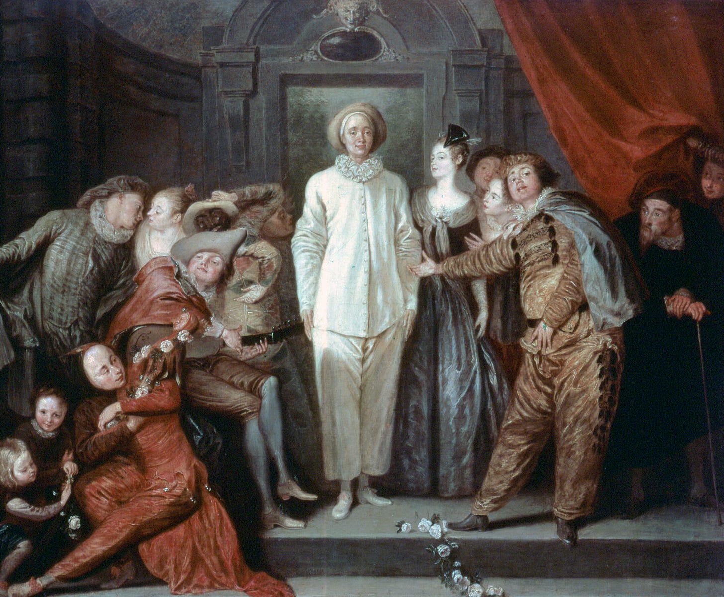 Italian Comedians | painting by Watteau | Britannica