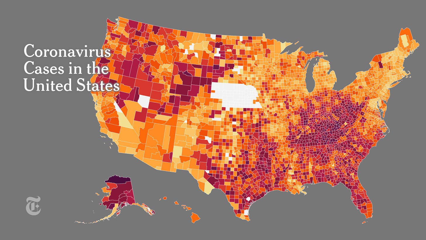 Covid in the U.S.: Latest Map and Case Count - The New York Times