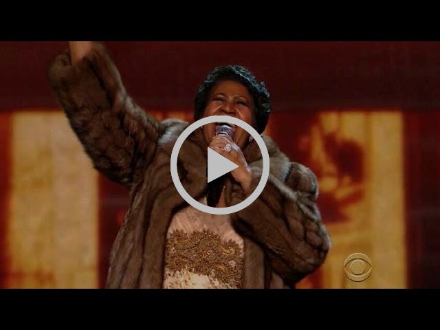 Aretha Franklin (You Make Me Feel Like) A Natural Woman - Kennedy Center Honors 2015