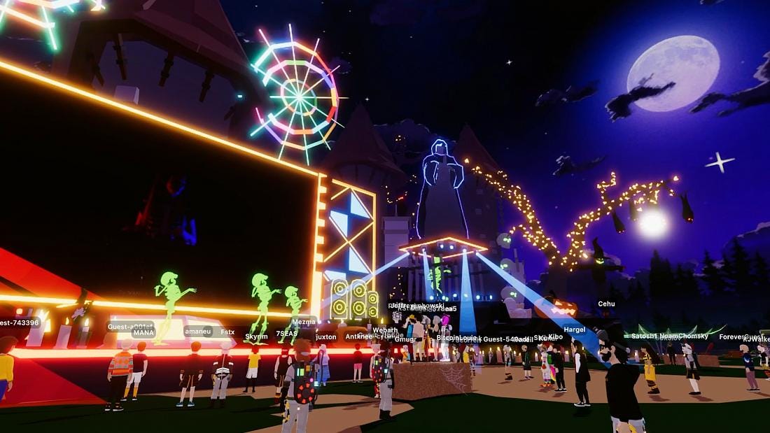 Welcome to Decentraland, the metaverse world with its own ...