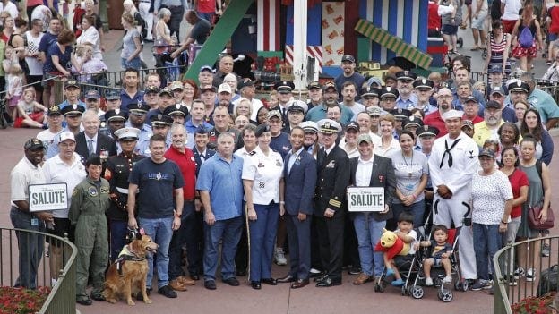 Walt Disney World Resort Commemorates Veterans Day at Magic Kingdom Park |  Disney Parks Blog