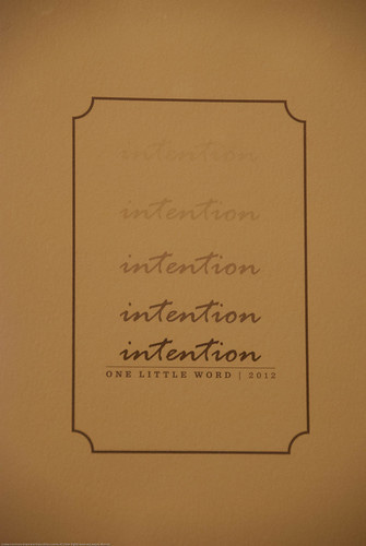 Intention Journal Cover