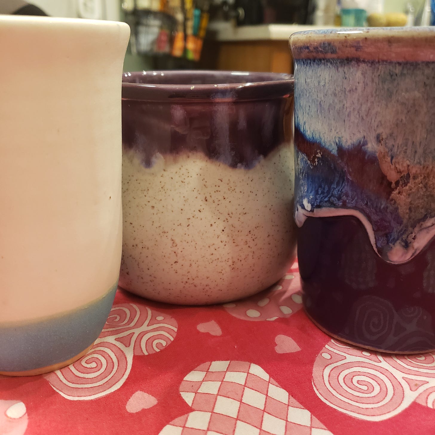 Pottery mugs are among my favorite things...