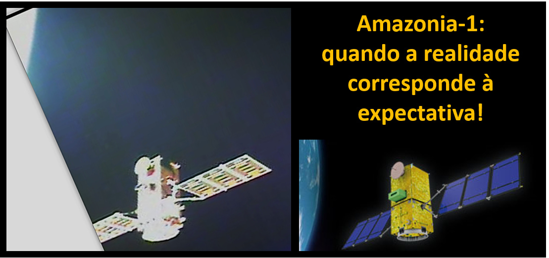 Amazonia-1 Satellite in Space