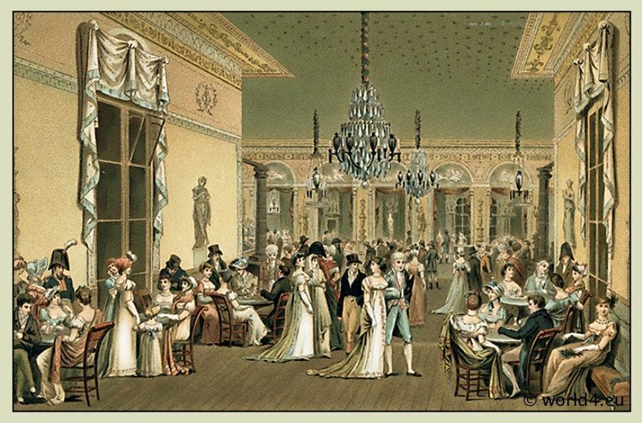 The Salons of Paris before the French Revolution 1786-1789. | Frascati,  Fine art, Paris