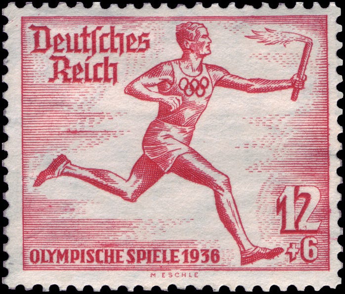 1936 Summer Olympics torch relay - Wikipedia