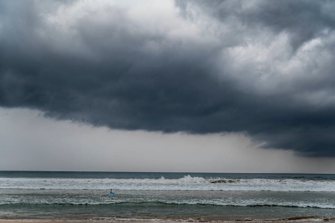 Free Surfing Storm Stock Photo