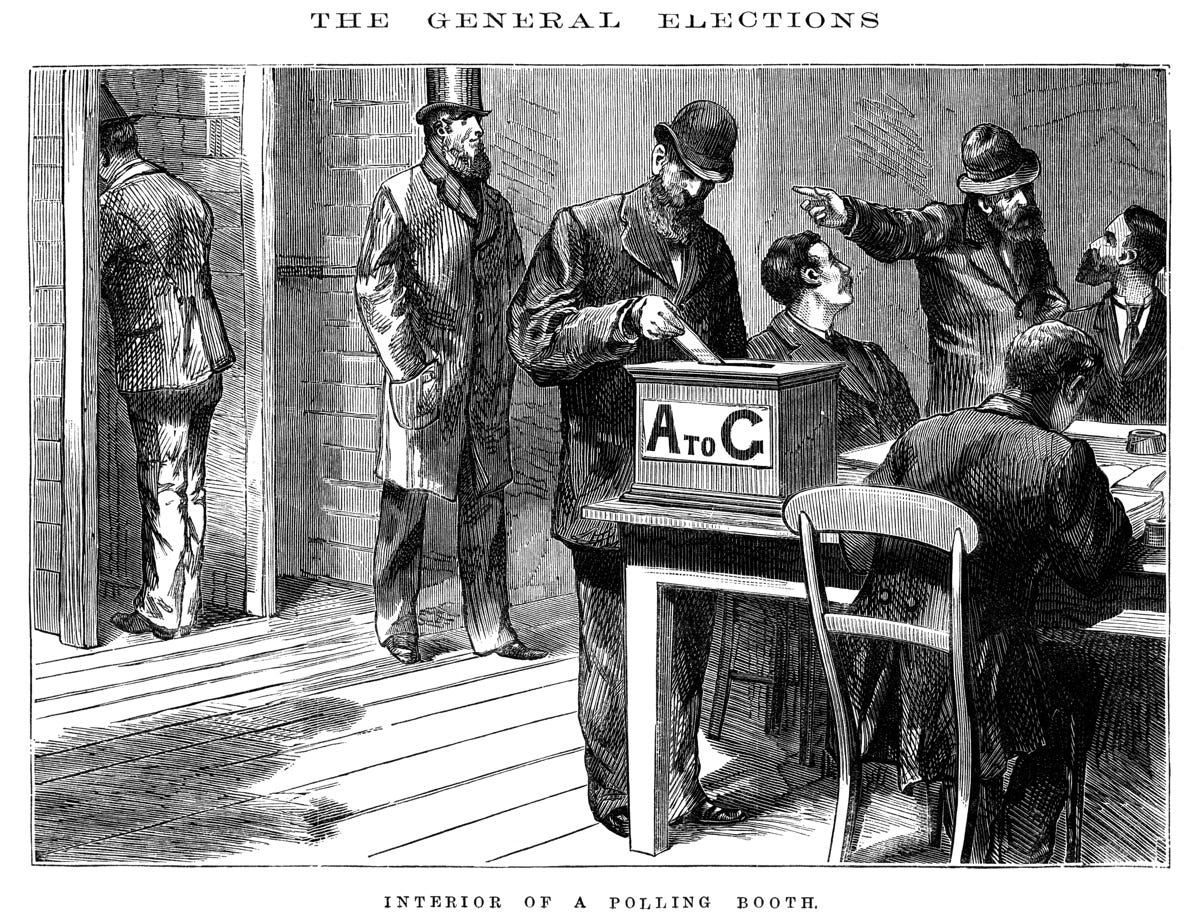 File:&quot;Interior of polling booth&quot; - David Syne and Co (1880).jpg - Wikipedia