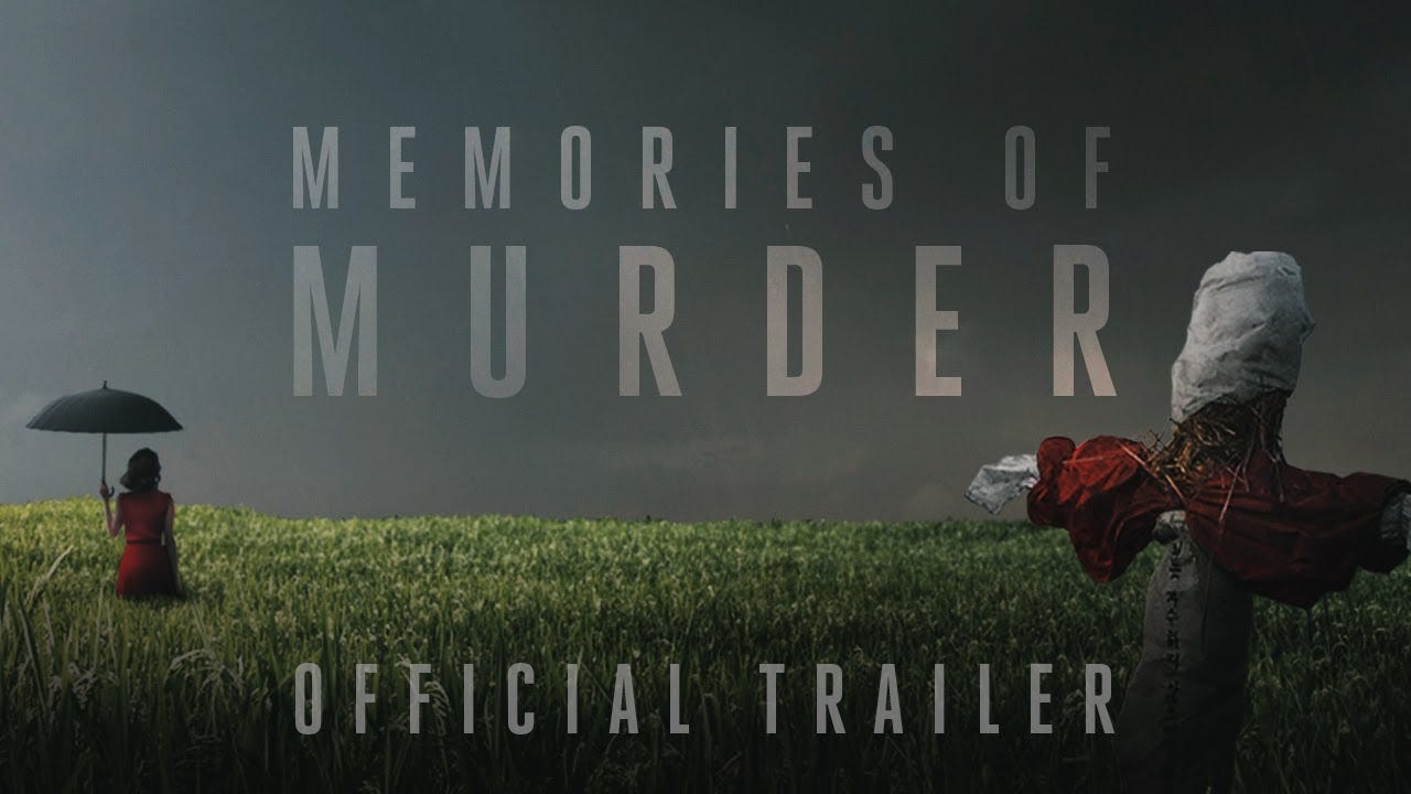 MEMORIES OF MURDER Trailer - YouTube