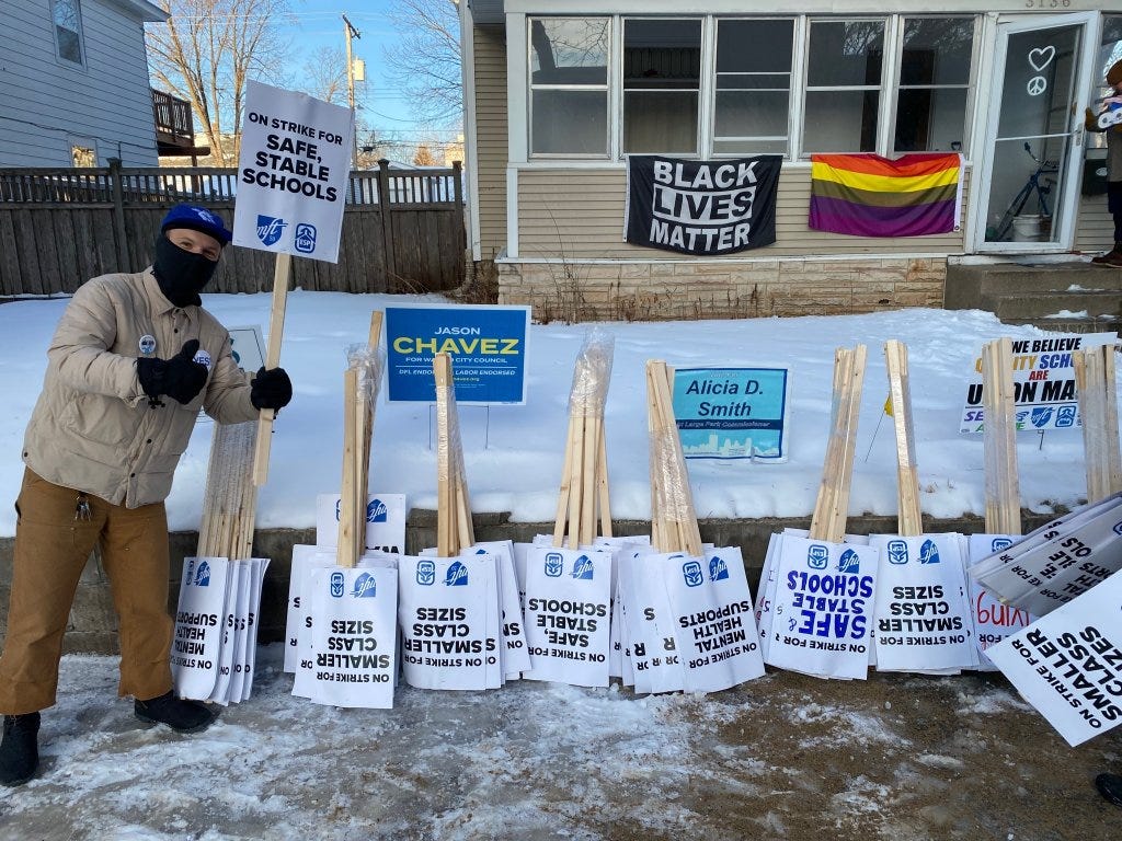 Minneapolis Teachers Strike, Stranding Students at Home