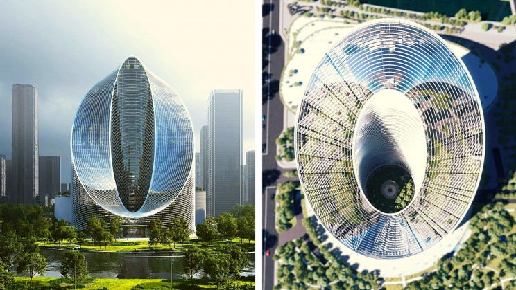 China's Infinity-Loop Skyscraper is One of the World's Most Interesting Buildings