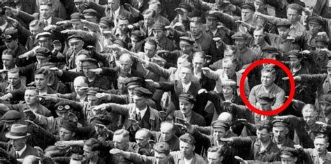 The lone German man who refused to give Hitler the Nazi ...