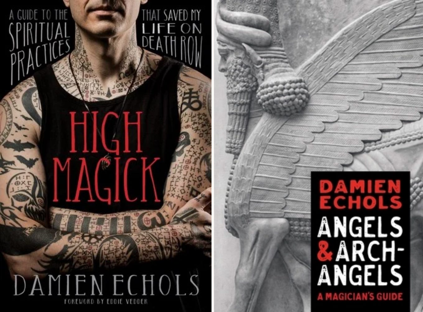 High Magick and Angels & Archangels by Damien Echols
