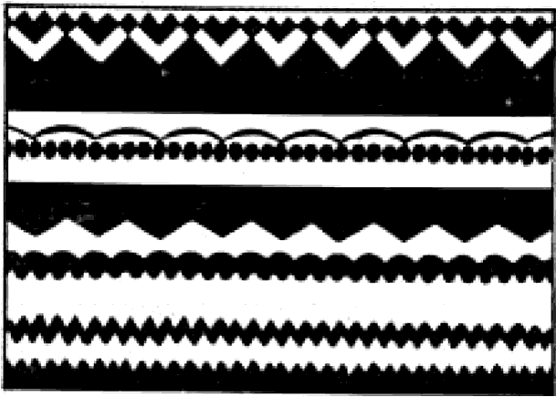 Sound pattern drawings by Oskar Fischinger.