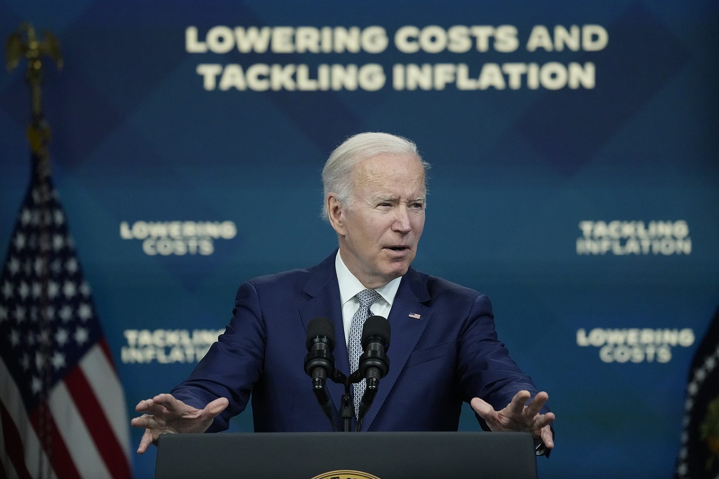 Joe Biden blames high inflation on COVID and Vladimir Putin
