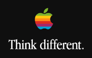 The "Think different" logo, Apple Computer Inc.