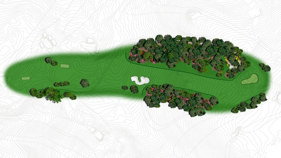 The Masters: Hole #8 Yellow Jasmine