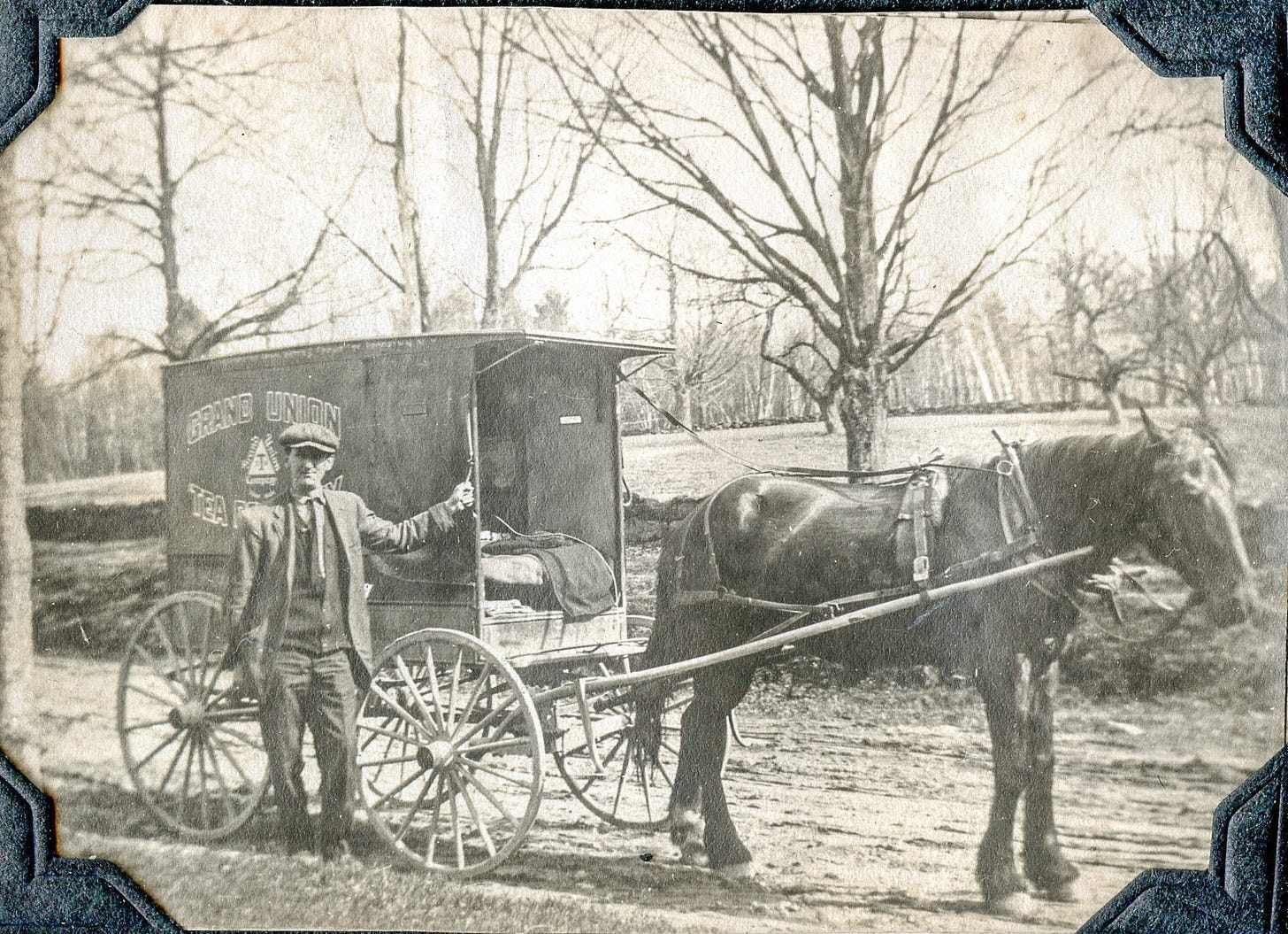 Grand Union delivery cart