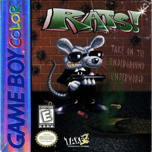 Complete Rats! GameBoy Color Game Nintendo For Sale