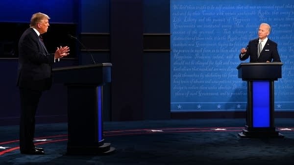 Live coverage: Trump and Biden's 1st presidential debate | MPR News