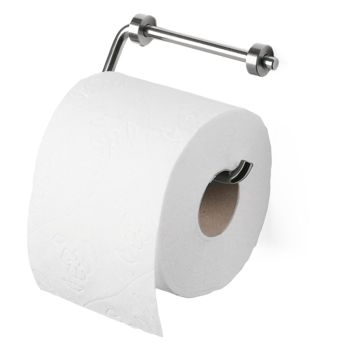 Stainless steel toilet paper holder | Manufactum