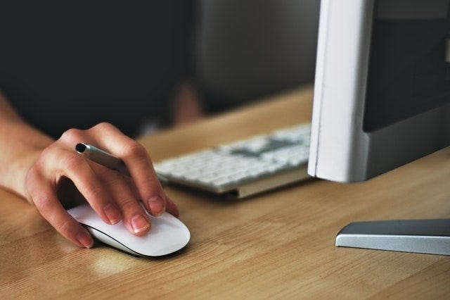 What is a mouse sensor?