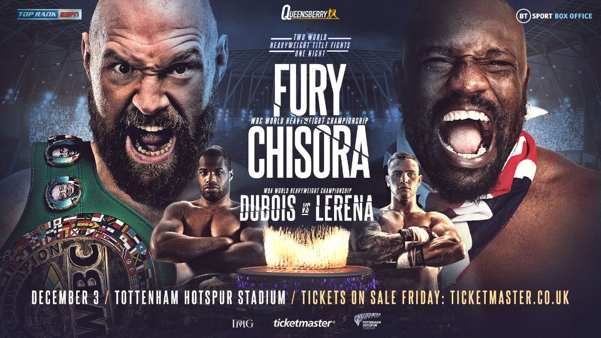 Tyson Fury vs. Derek Chisora 3: The RoboCop Trilogy - NY FIGHTS