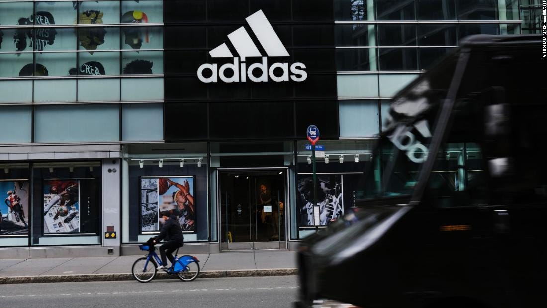 Adidas says at least 30% of new US positions will be filled by black or  Latinx people - CNN