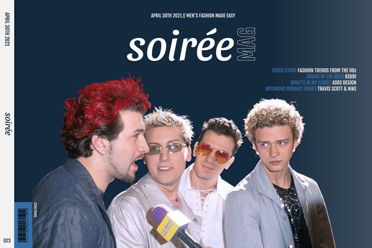 soiree header image 2000s are back