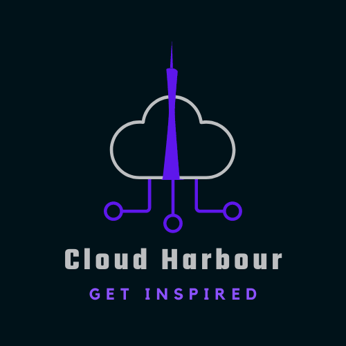 Logo for Cloud Harbor, tagline: Get Inspired