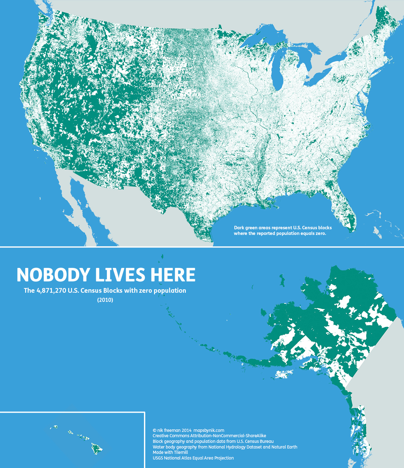 These Are All the Places in the United States Where Nobody ...