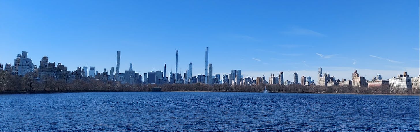 La New York skyline vista da Central Park - Photo by AC 