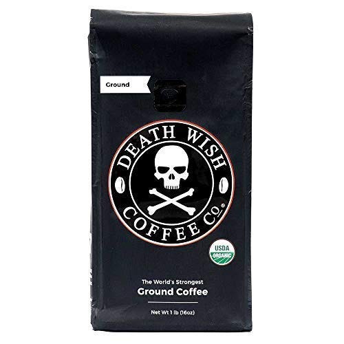 Death Wish Coffee Company Ground Coffee, 16 oz