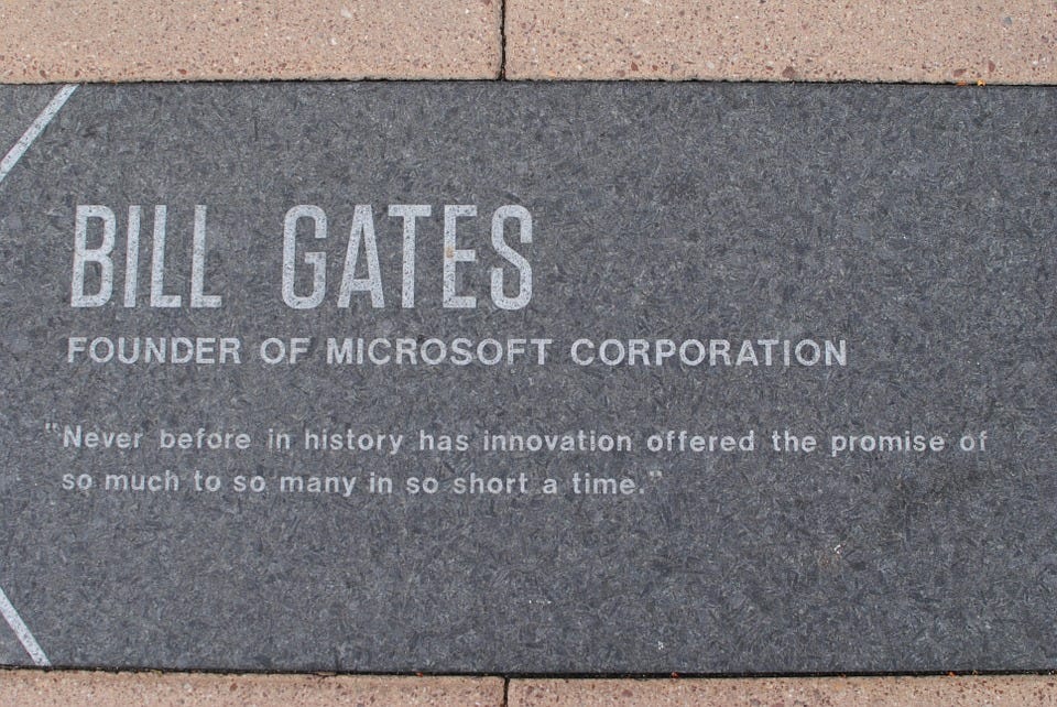 Boston, Bill Gates, Wise Saying