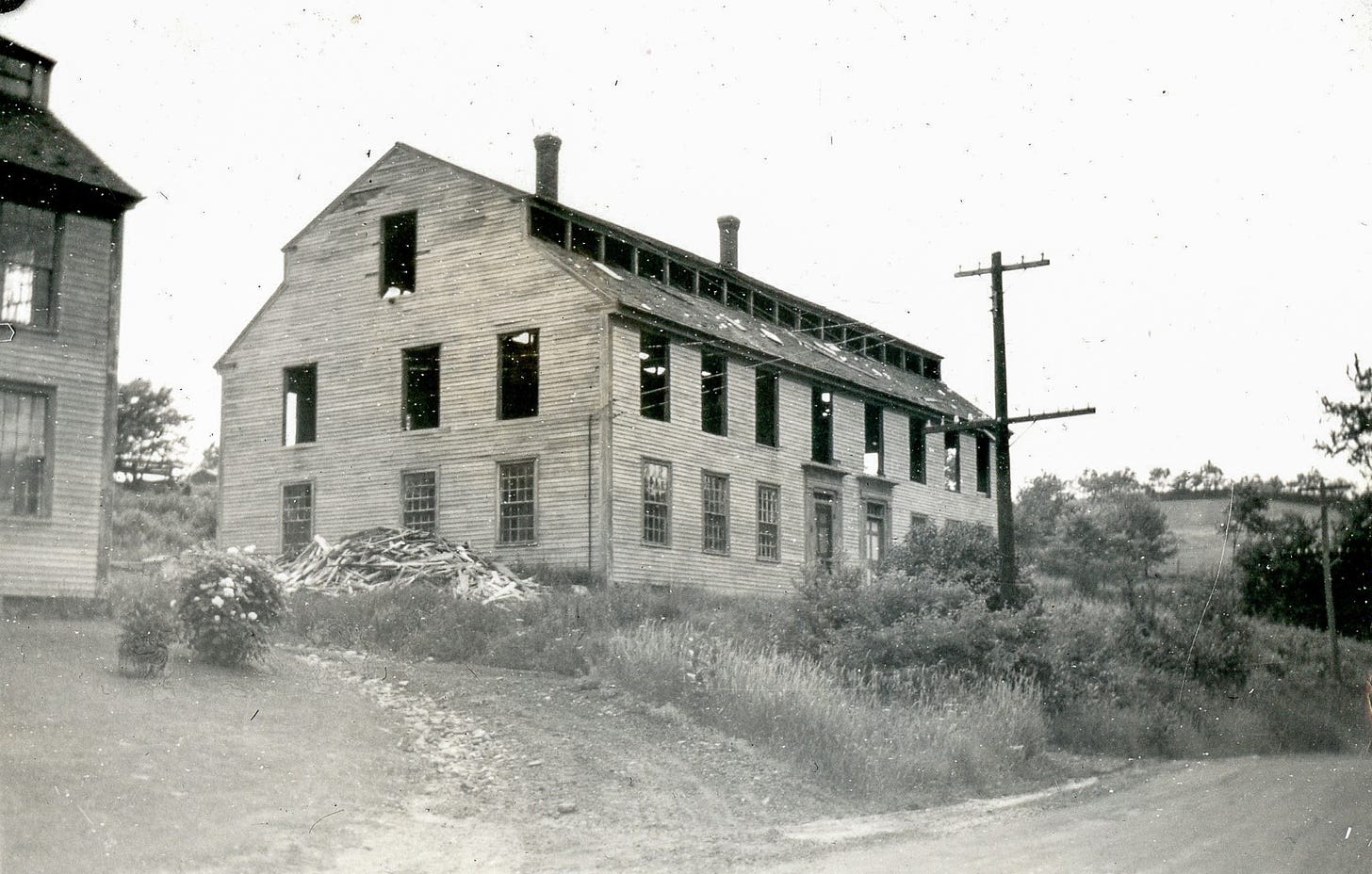 Abandoned building