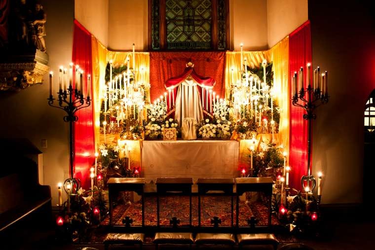 Image result for holy thursday altar of repose