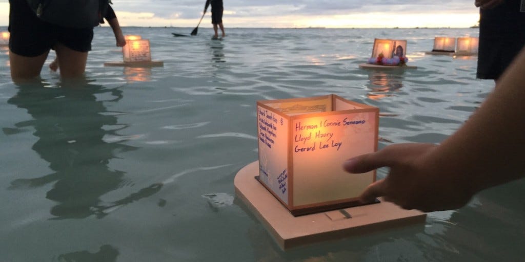 Lantern Floating Hawaii 2015