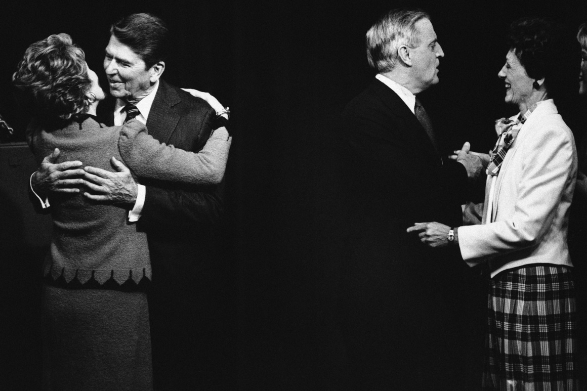 Reagan recovers in second debate, Oct. 21, 1984 - POLITICO
