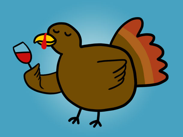 turkey holding a wine glass turkey holding a wine glass