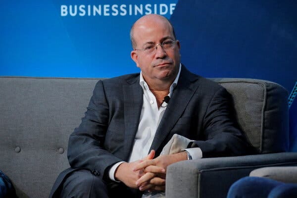 Jeff Zucker in 2017. His nine-year tenure as CNN’s president ended abruptly this month.