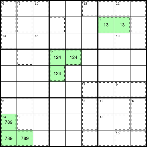 In a Killer Sudoku, what's the relationship between these two cells? : r/ sudoku