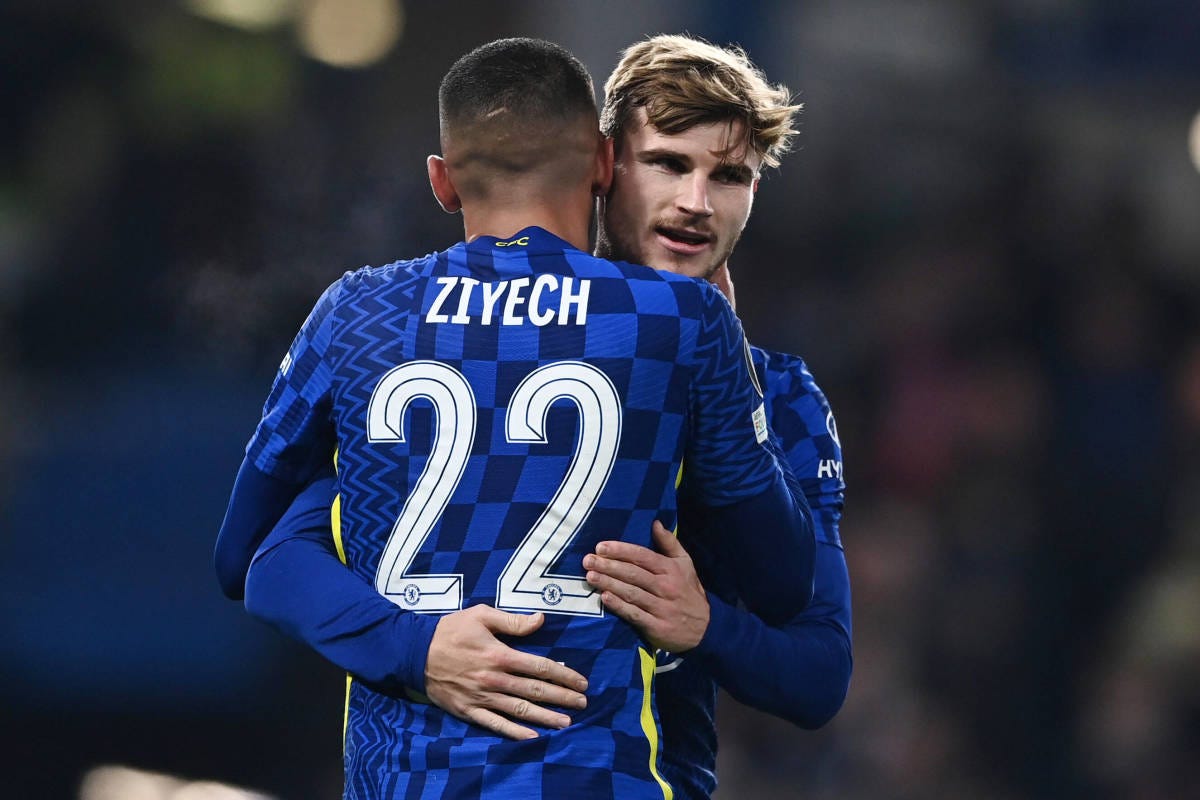 Report: Thomas Tuchel not willing to let Hakim Ziyech & Timo Werner to  leave Chelsea amid Barcelona links - Sports Illustrated Chelsea FC News,  Analysis and More