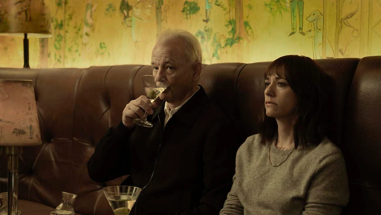 Bill Murray and Rashida Jones