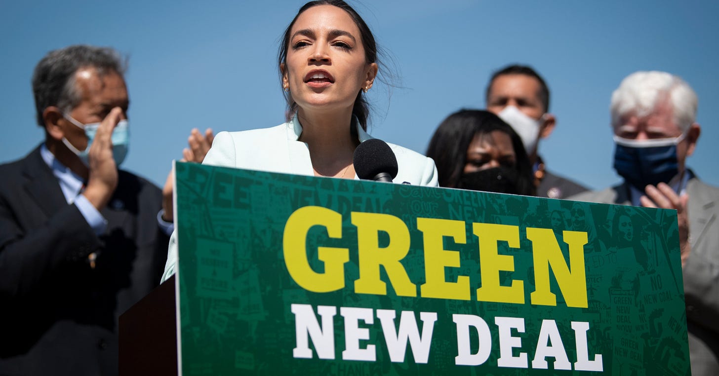 It Is a Revolution': Ocasio-Cortez and Markey Reintroduce Green New Deal  Resolution | Common Dreams News