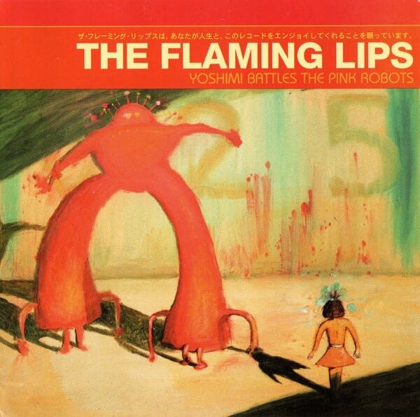Yoshimi Battles the Pink Robots by The Flaming Lips (Album,  Neo-Psychedelia): Reviews, Ratings, Credits, Song list - Rate Your Music
