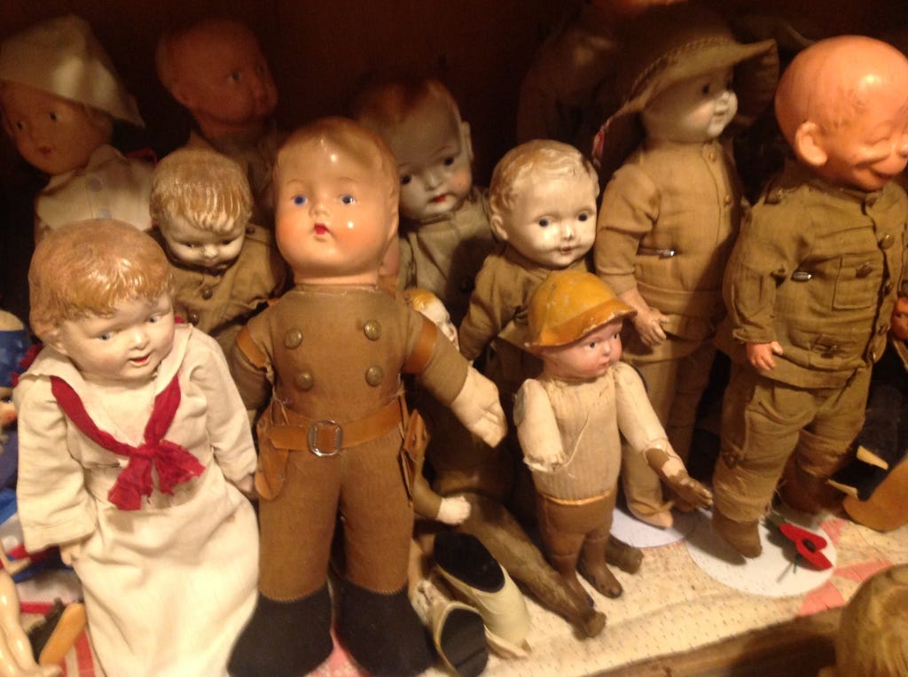 WWI dolls exhibited at Hattie Weber Museum – Daily Democrat